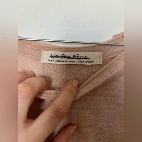 Free People Aria Trapeze Long Sleeve Top - Picture 8 of 9